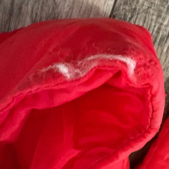 Sears Vibrant Red Kids Overalls - Picture 4 of 5